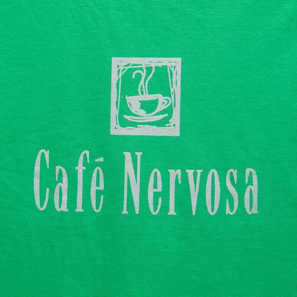 Frasier Cafe Nervosa Tee, NWOT - Ladies Large - Picture 2 of 3